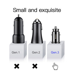 Mini USB Car Charger For Mobile Phone Tablet