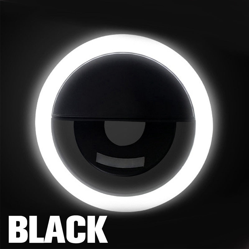 Rechargeable Selfie Ring Light Mobile Phone