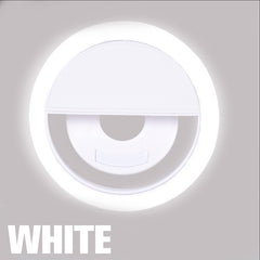 Rechargeable Selfie Ring Light Mobile Phone