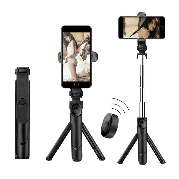 Selfie Stick Phone Tripod Extendable Monopod with Bluetooth