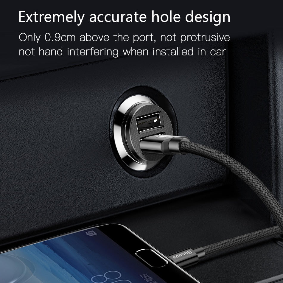 Mini USB Car Charger For Mobile Phone Tablet