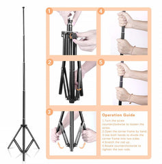 Video Lights RGB Selfie LED Ring Light Dimmable Ring Lamp With Stand Tripods Rim Of Light For TIKTOK Youtube Makeup ringlight