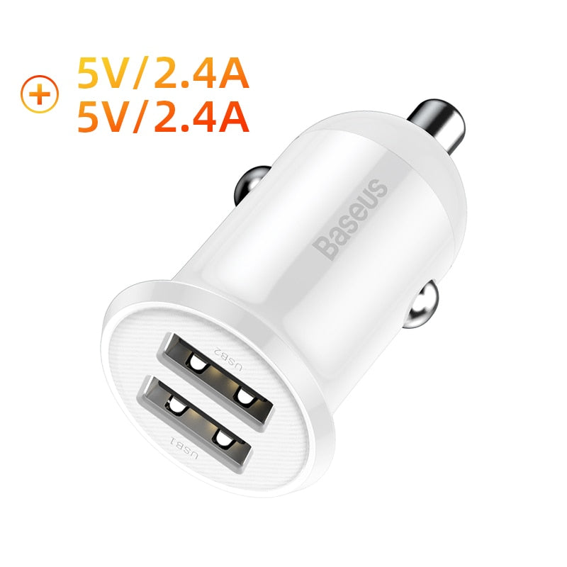 Mini USB Car Charger For Mobile Phone Tablet