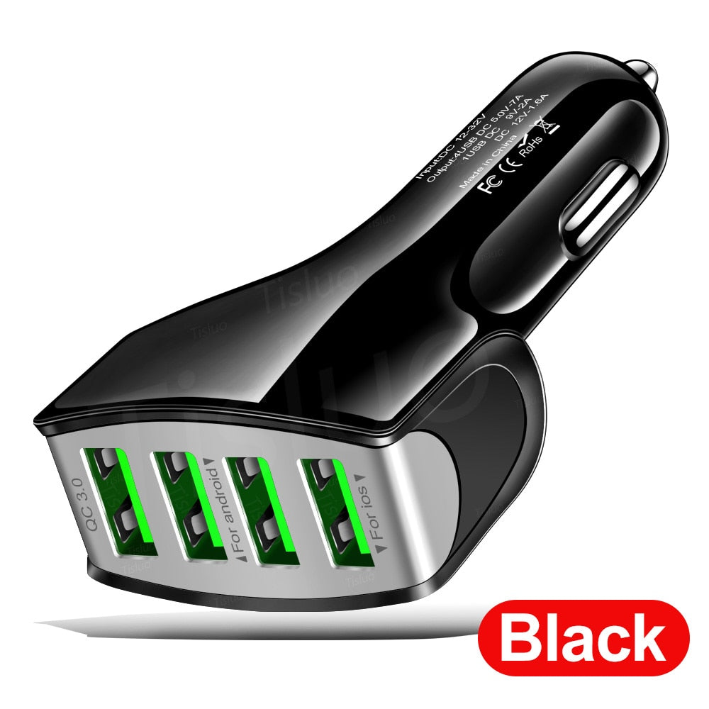 35W USB Phone Adapter Car Charger For iPhone